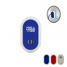 USB Wall Charger Night Light